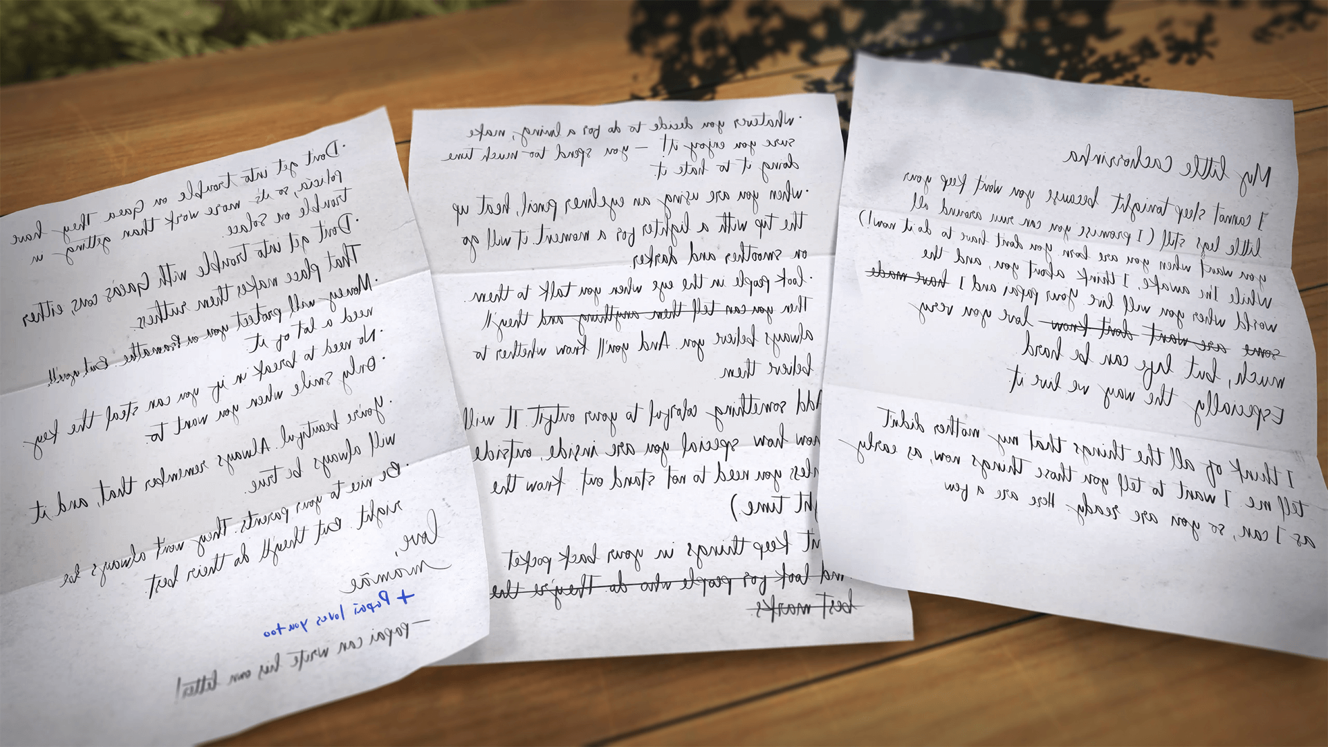 Letters from Loba’s mother